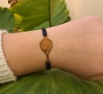 Pulsera Pádel chapada en oro 18 kts.